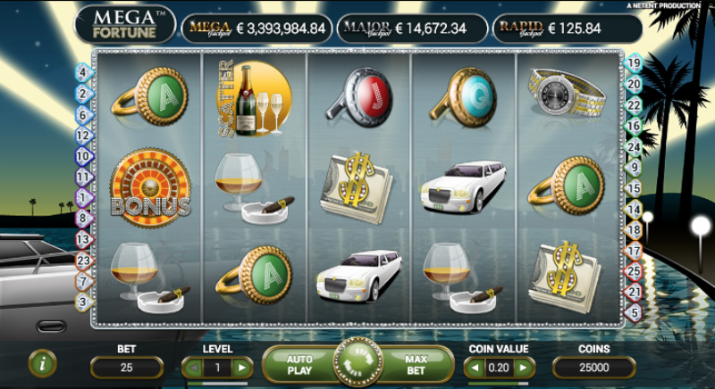 Mega Fortune Screenshot