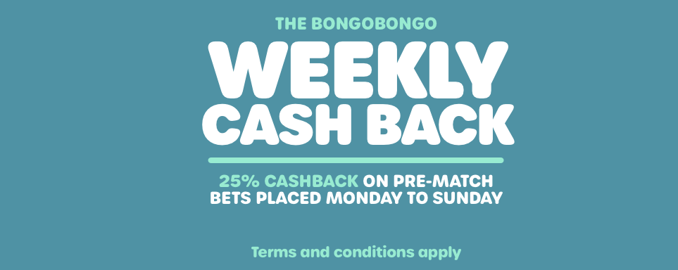 BongoBongo 25% cash back