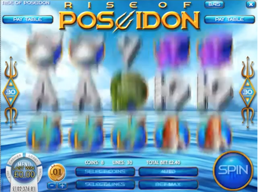 Rise of Poseidon is one of the top Rival slots