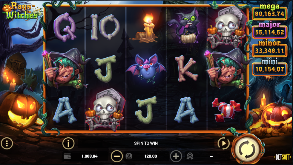 Rags to Witches slot review