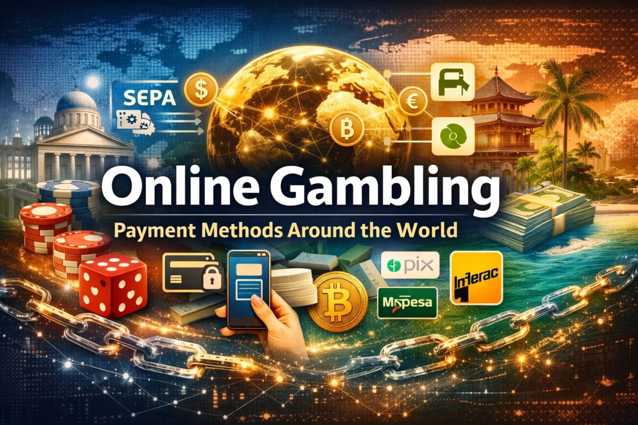 Online gambling payment methods around the world