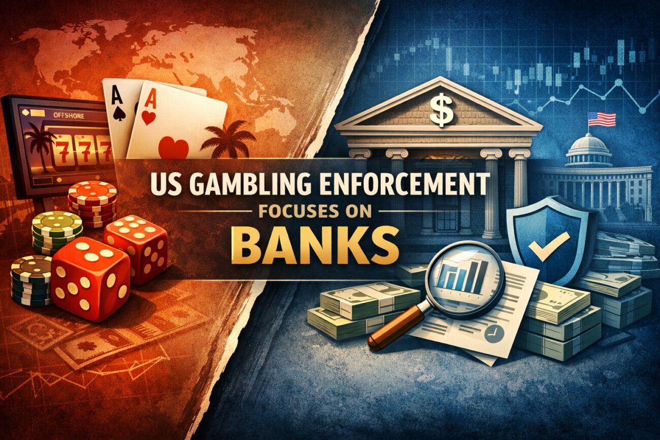 Why US gambling enforcement focuses on banks