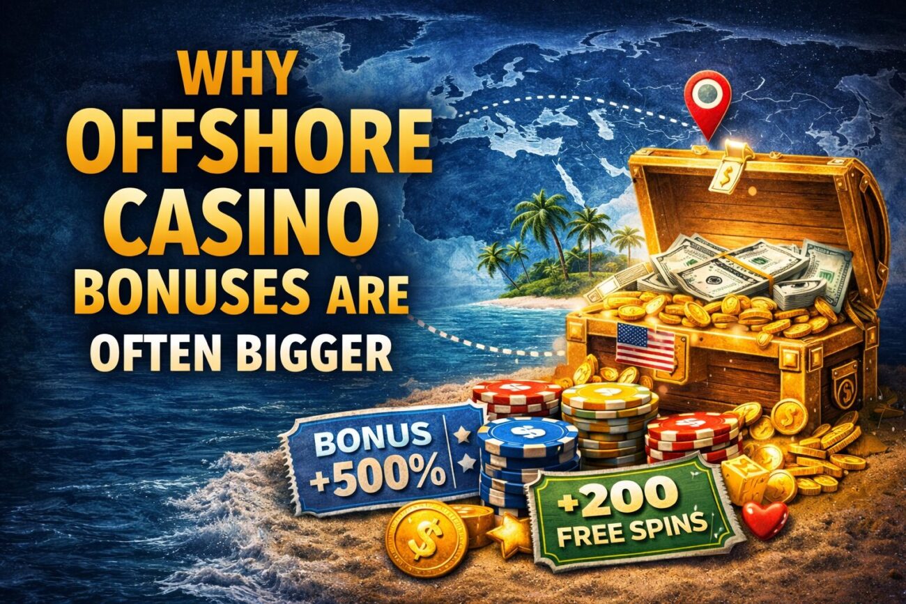 Why bonuses are bigger at offshore casinos