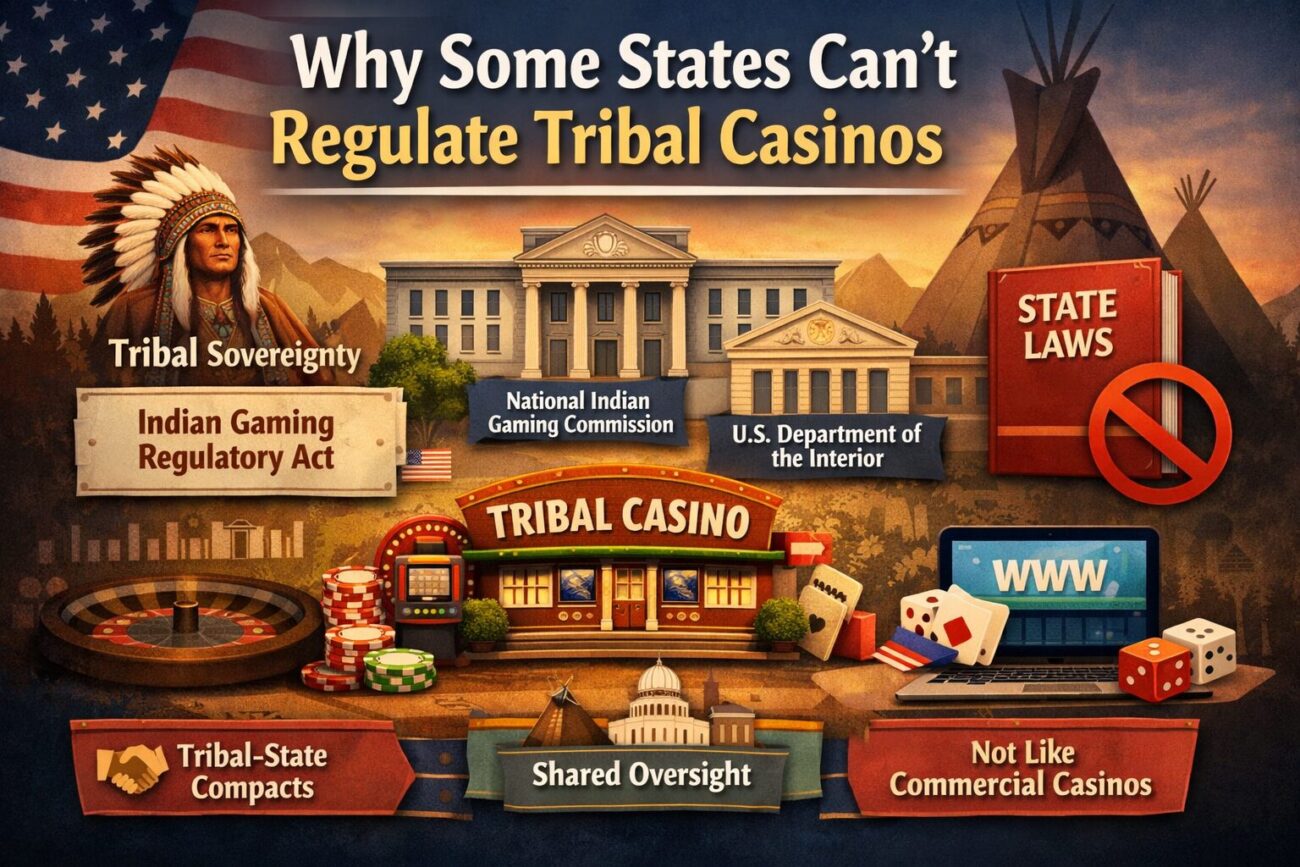 Why some States can't regulate tribal casinos in the USA
