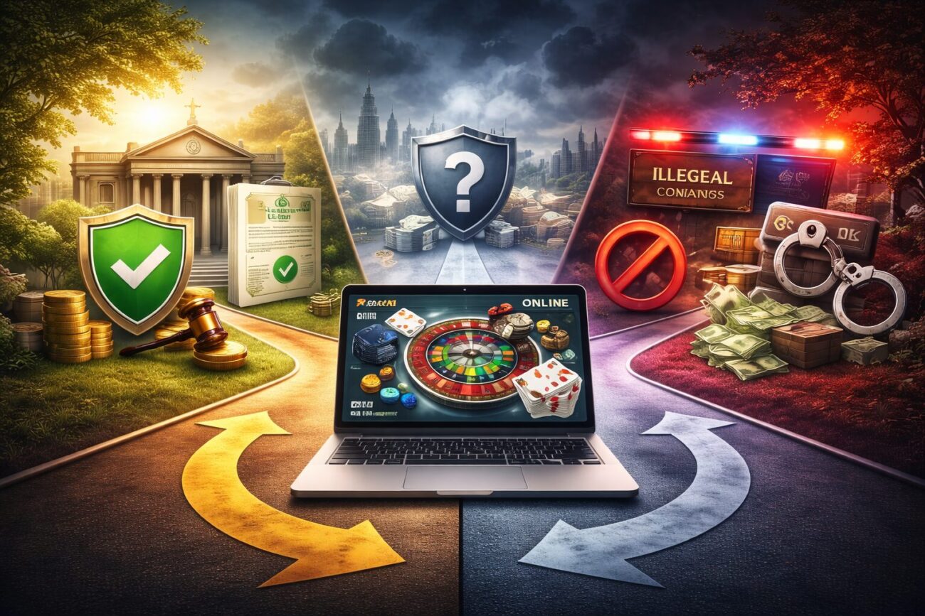 Legal vs Illegal vs Grey Market Online Casinos