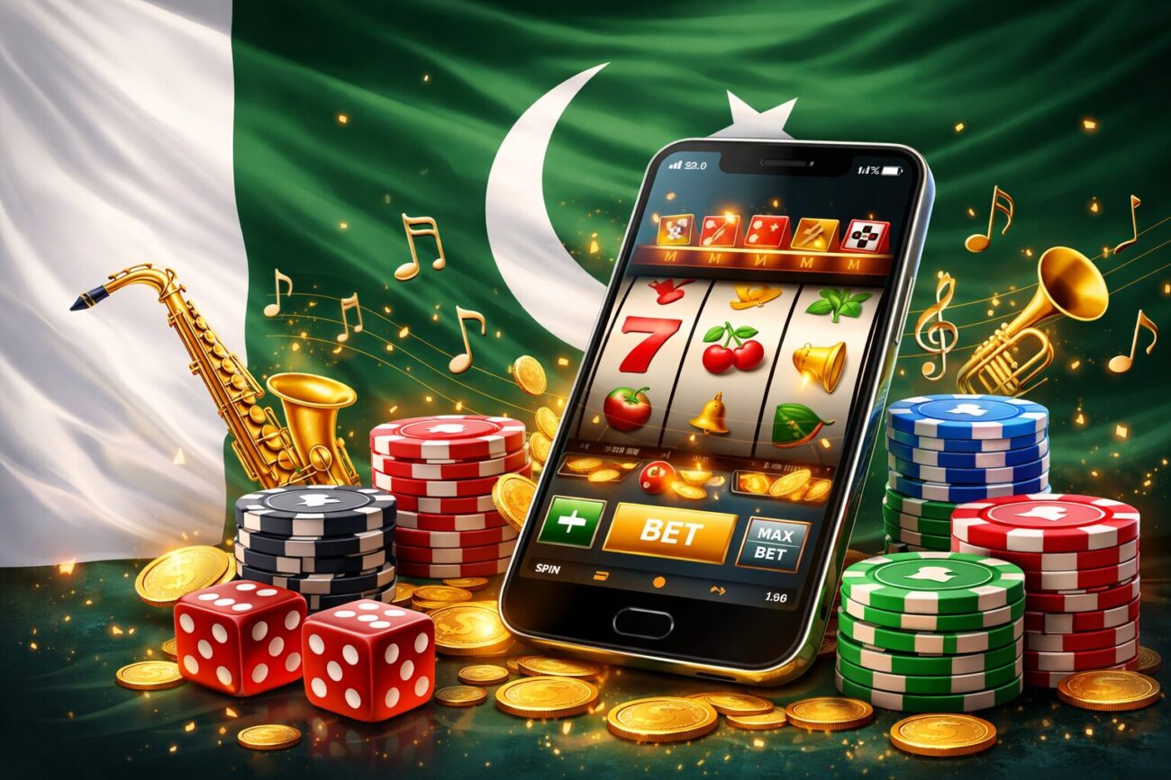 Play casino games online with JazzCash