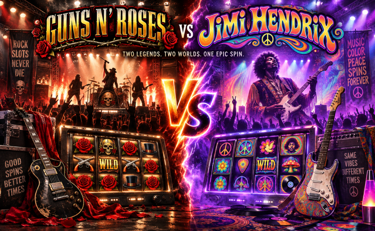 Guns n Roses vs Jimi Hendrix - Which slot is best