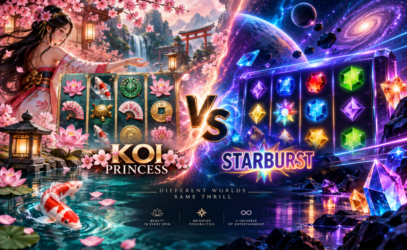 Koi Princess vs Starburst
